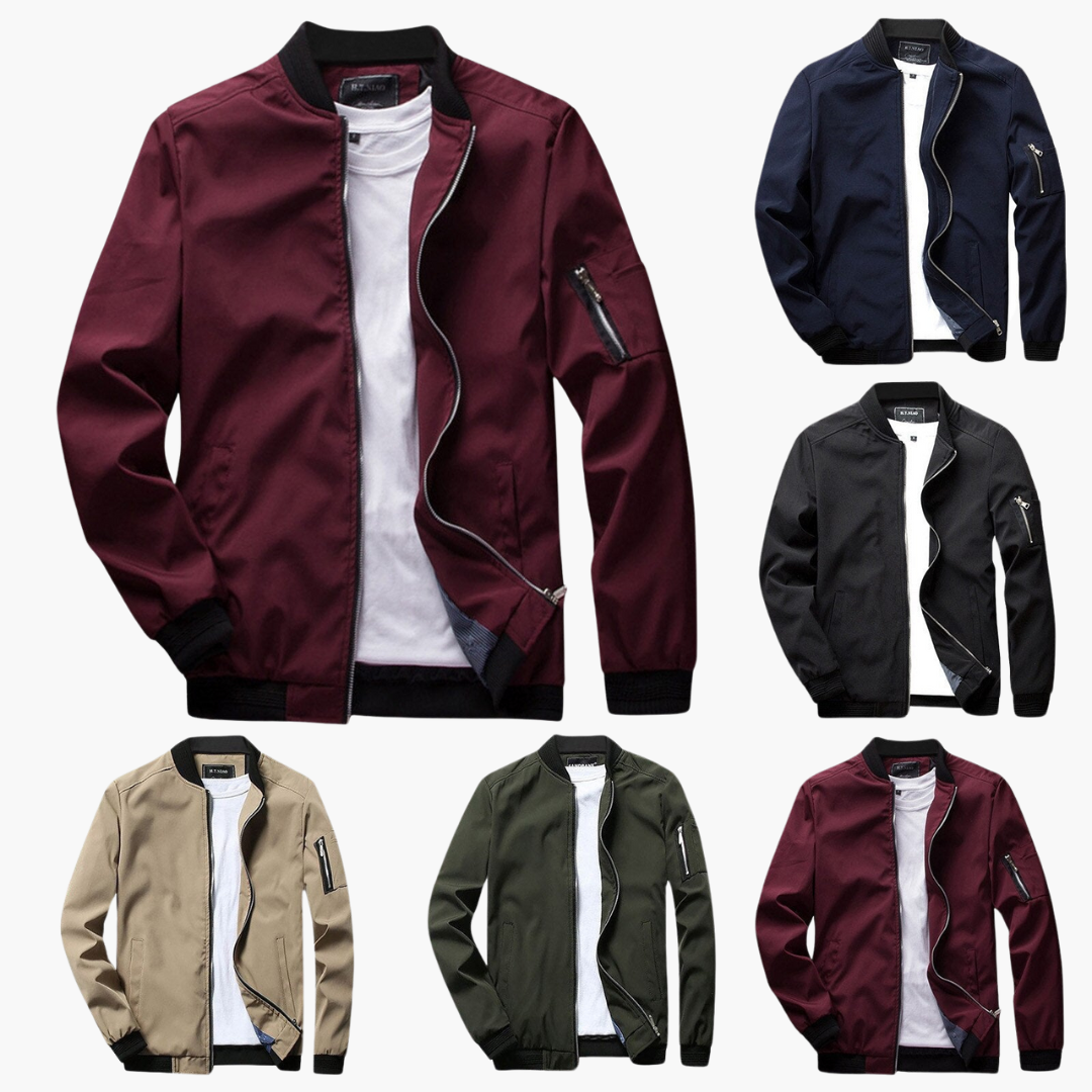 Moderne Herren Bomberjacke
