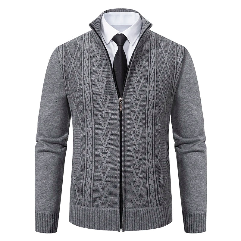 Dawson™ – Strukturierter Zip-Cardigan