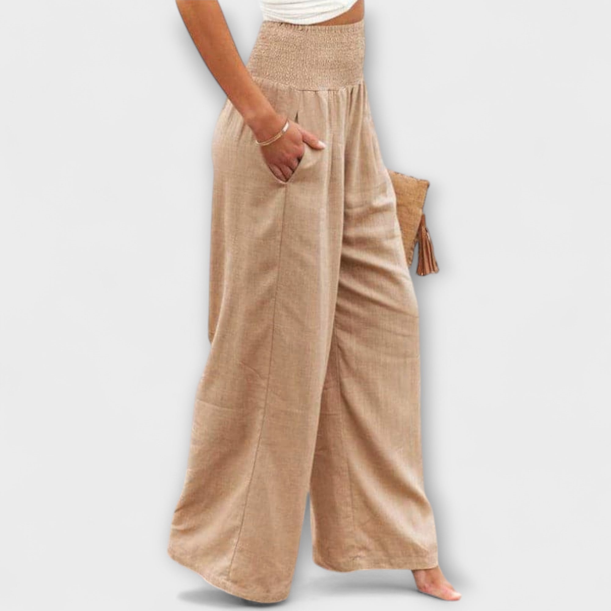 Thearya - Auroraässige weite Leinenhose