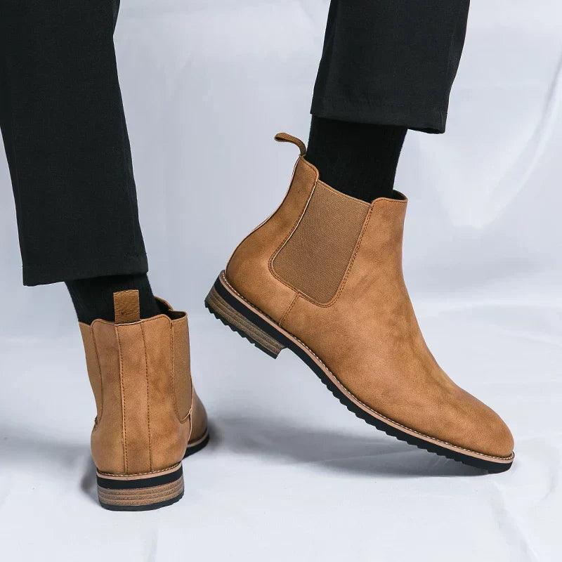 Cosmo | Leder Chelsea Boots
