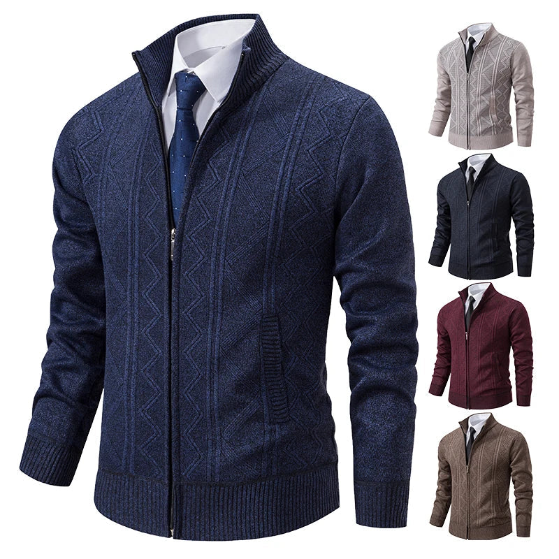 Dawson™ – Strukturierter Zip-Cardigan