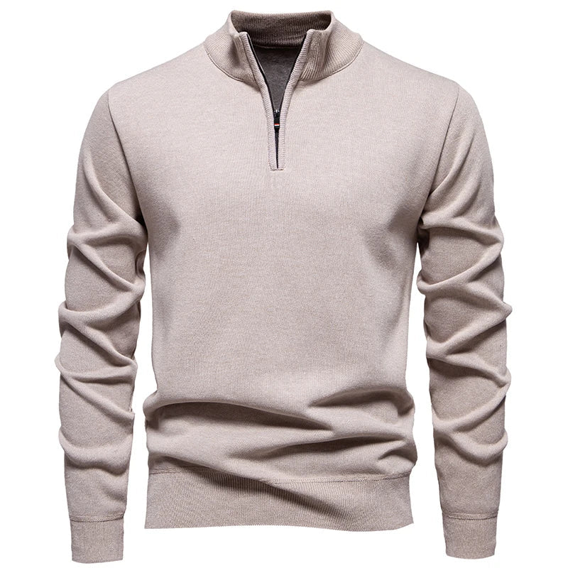 Brompton™ – Verfeinertes Quarter-Zip Strick