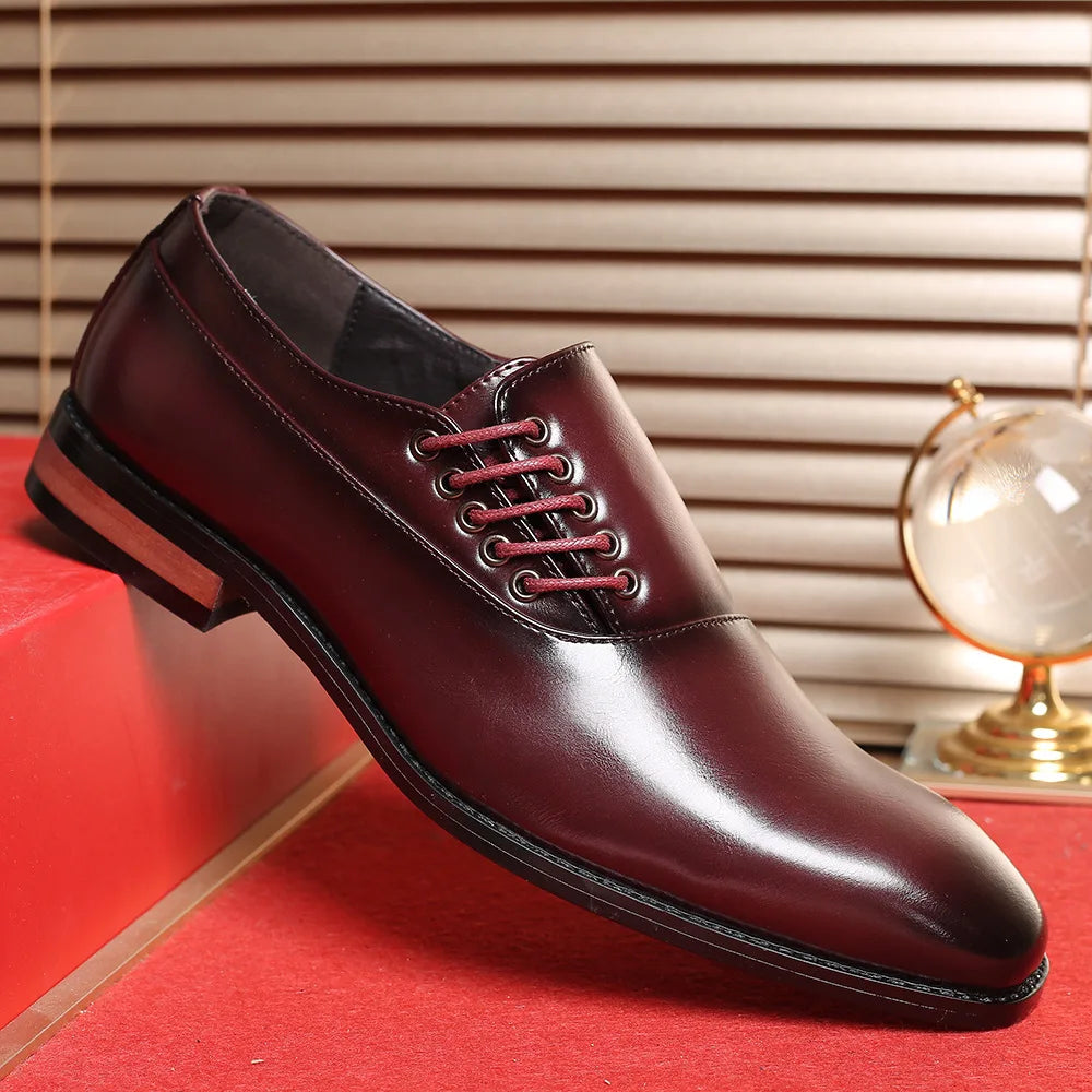 Bertolini Echtleder Oxford Schuhe