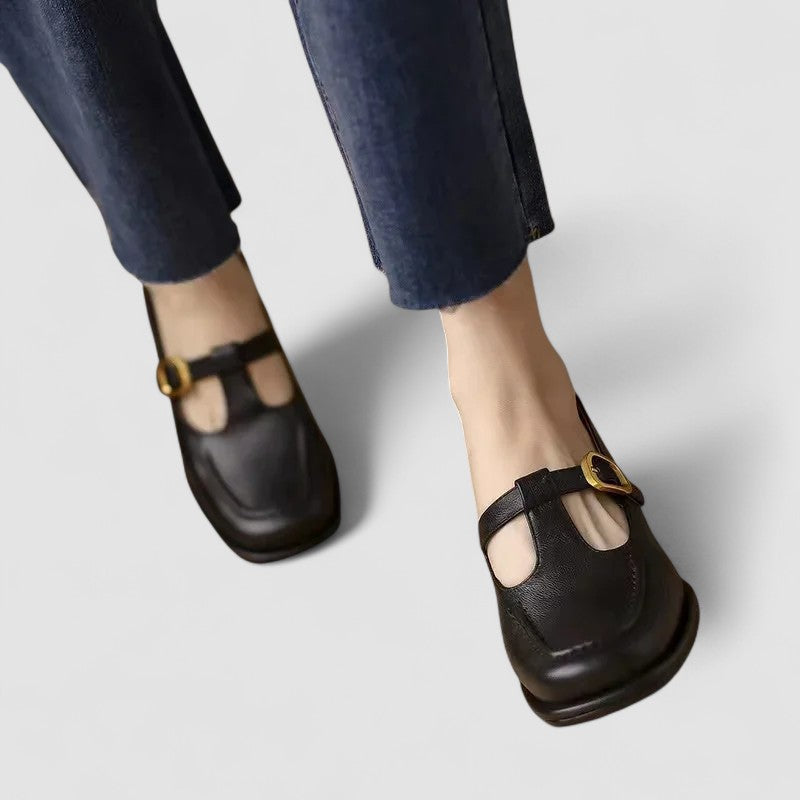 Elizabeth – Orthopädische T-Strap Mary Jane Schuhe
