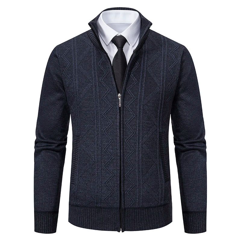 Dawson™ – Strukturierter Zip-Cardigan