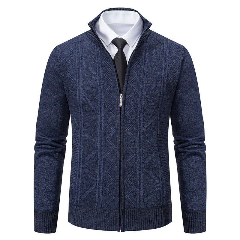Dawson™ – Strukturierter Zip-Cardigan