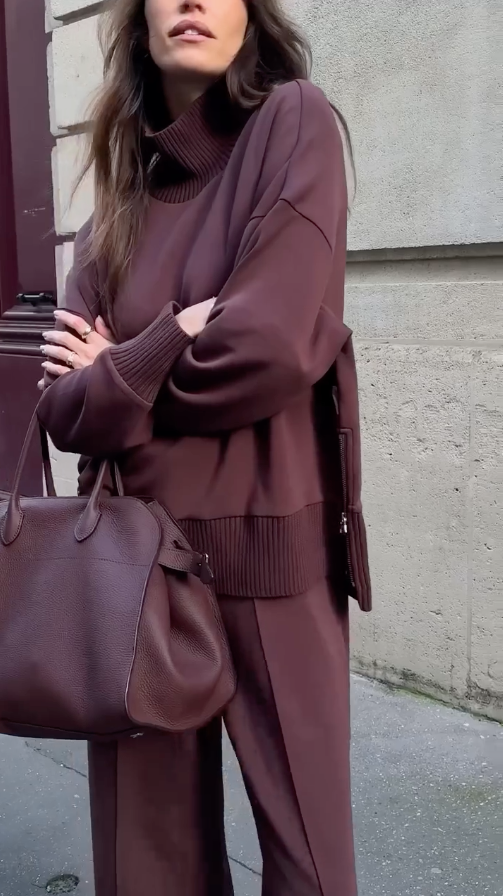 Valeria Luxe Strick Co-Ord Set