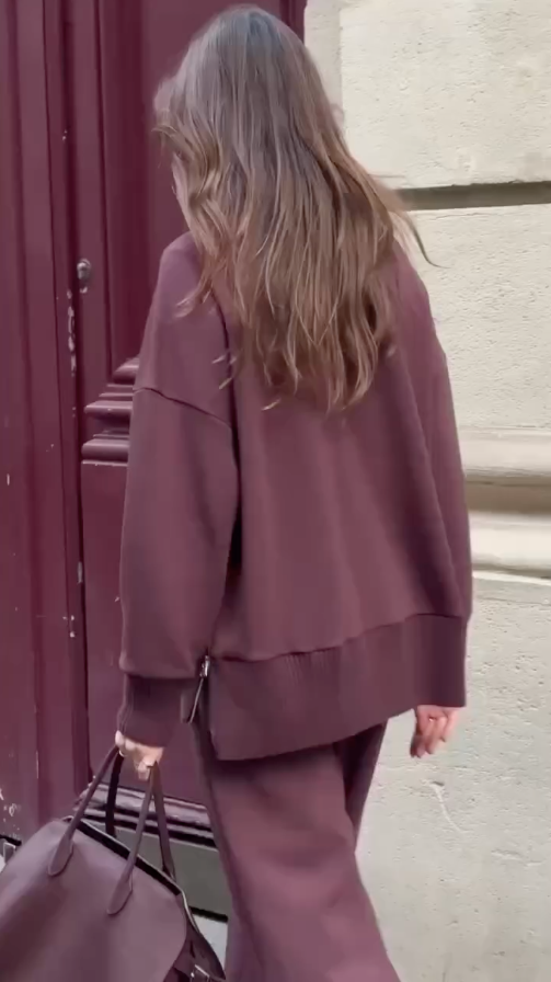 Valeria Luxe Strick Co-Ord Set