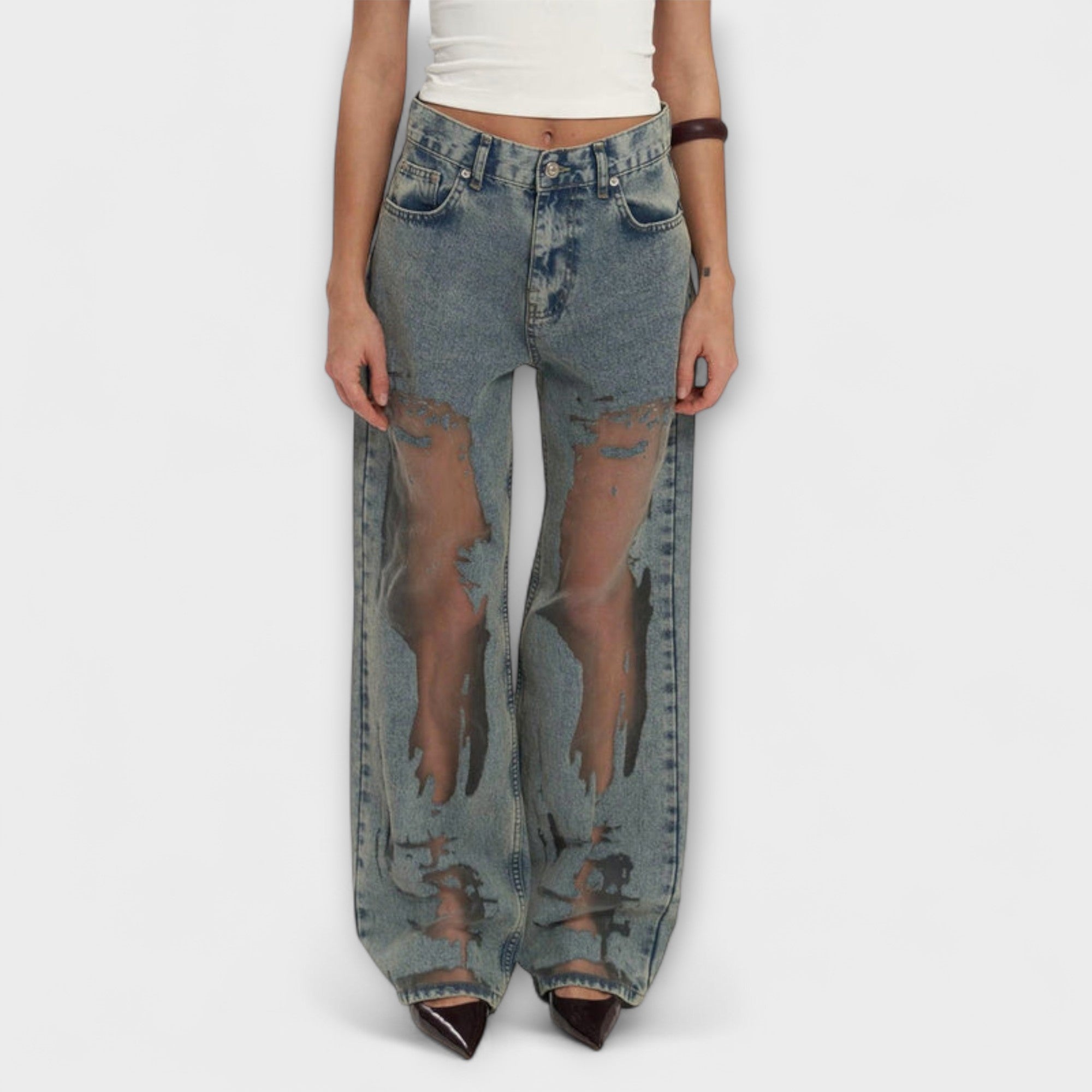 Rayne - Trixie Klare Blaue Denim Jeans