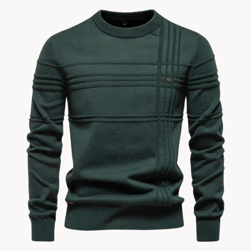 MIKA MÜNCHEN™ | MÄNNERPULLOVER MIT KAROMUSTER