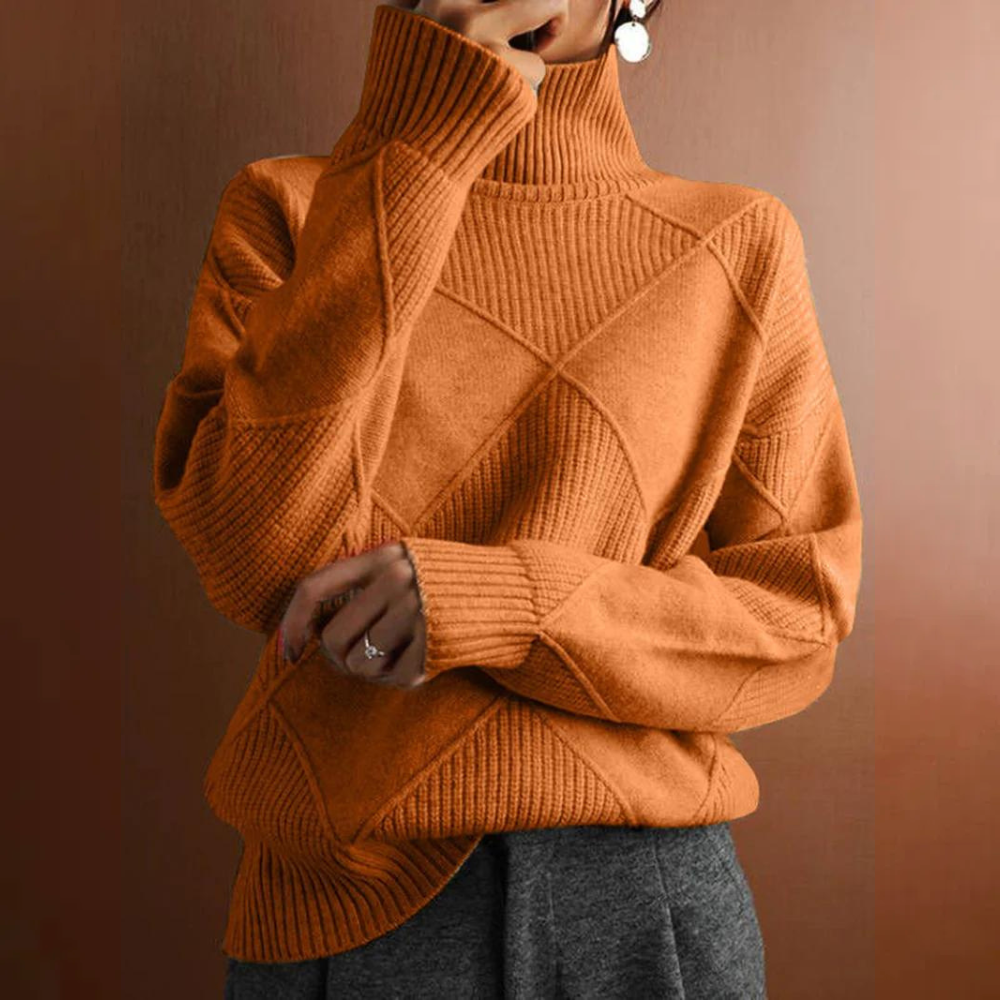 Marcelle | Chunky Rollkragenpullover