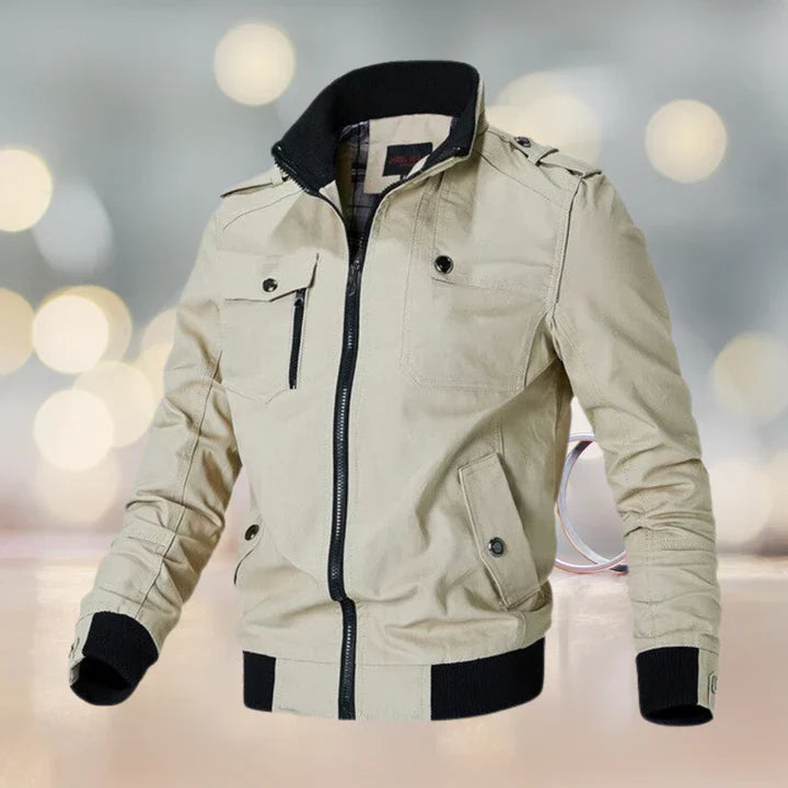Stehkragenjacke für Herren