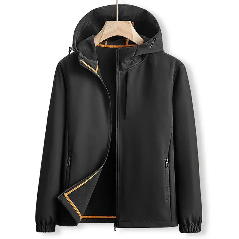 Herren Bomberjacke mit Kapuze Elegant