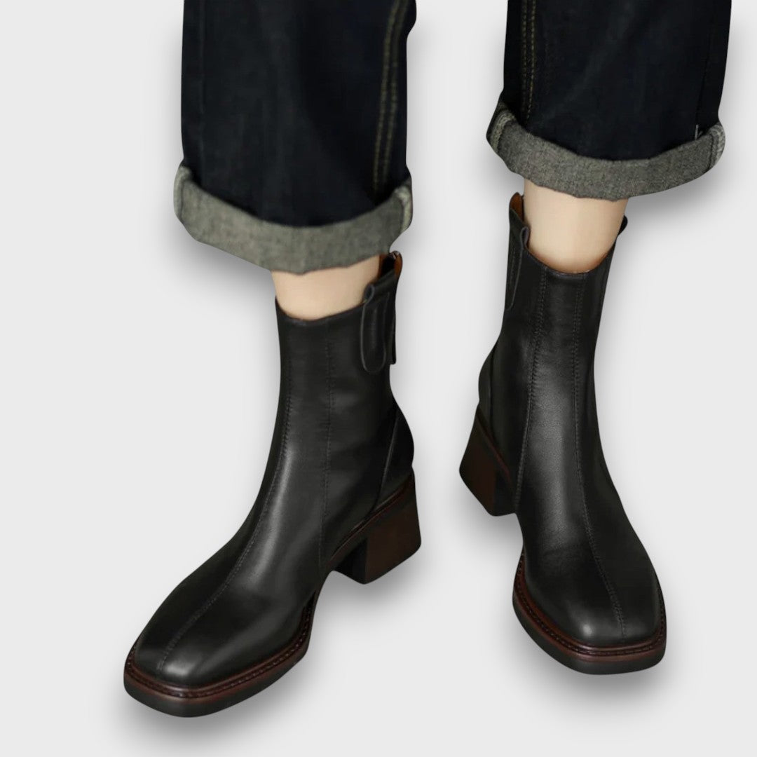 Fien – Klassische Stiefel aus Leder