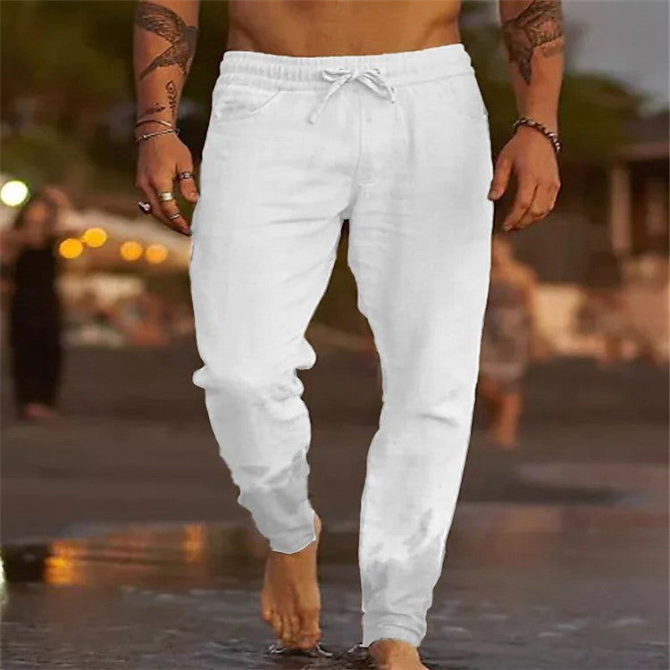Brett – Lässige Herren Strandhose aus Baumwolle und