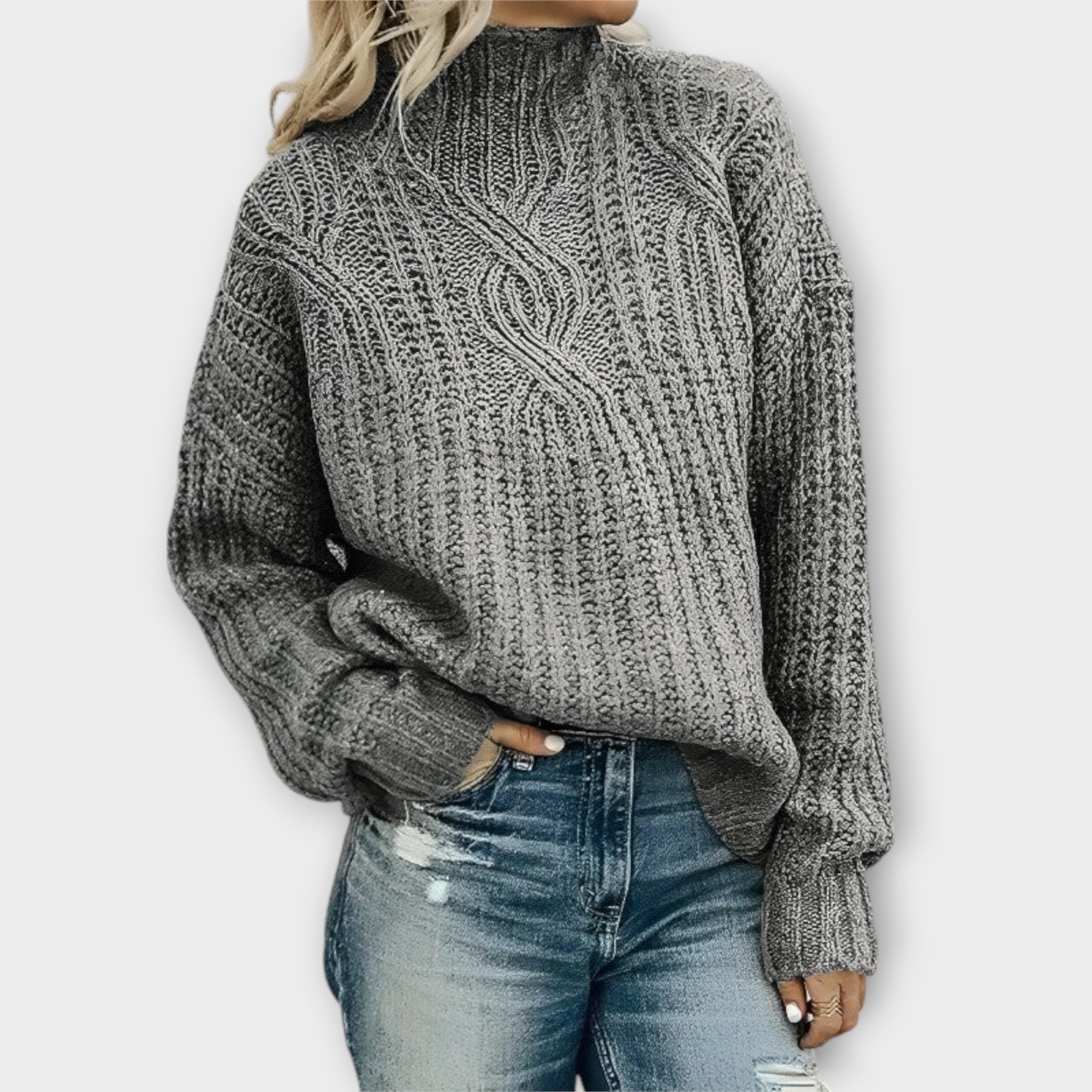 Harper | Kuscheliger Strickpullover
