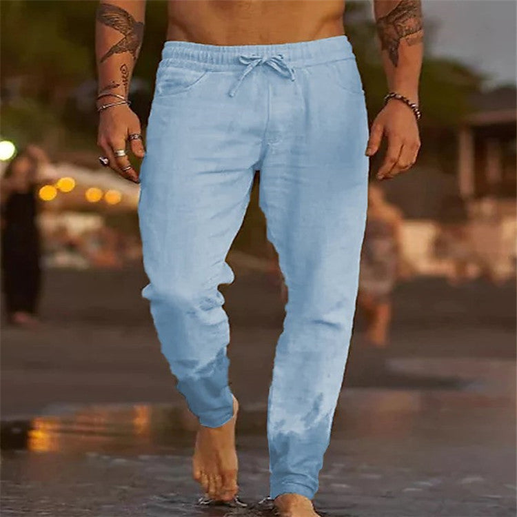 Brett – Lässige Herren Strandhose aus Baumwolle und