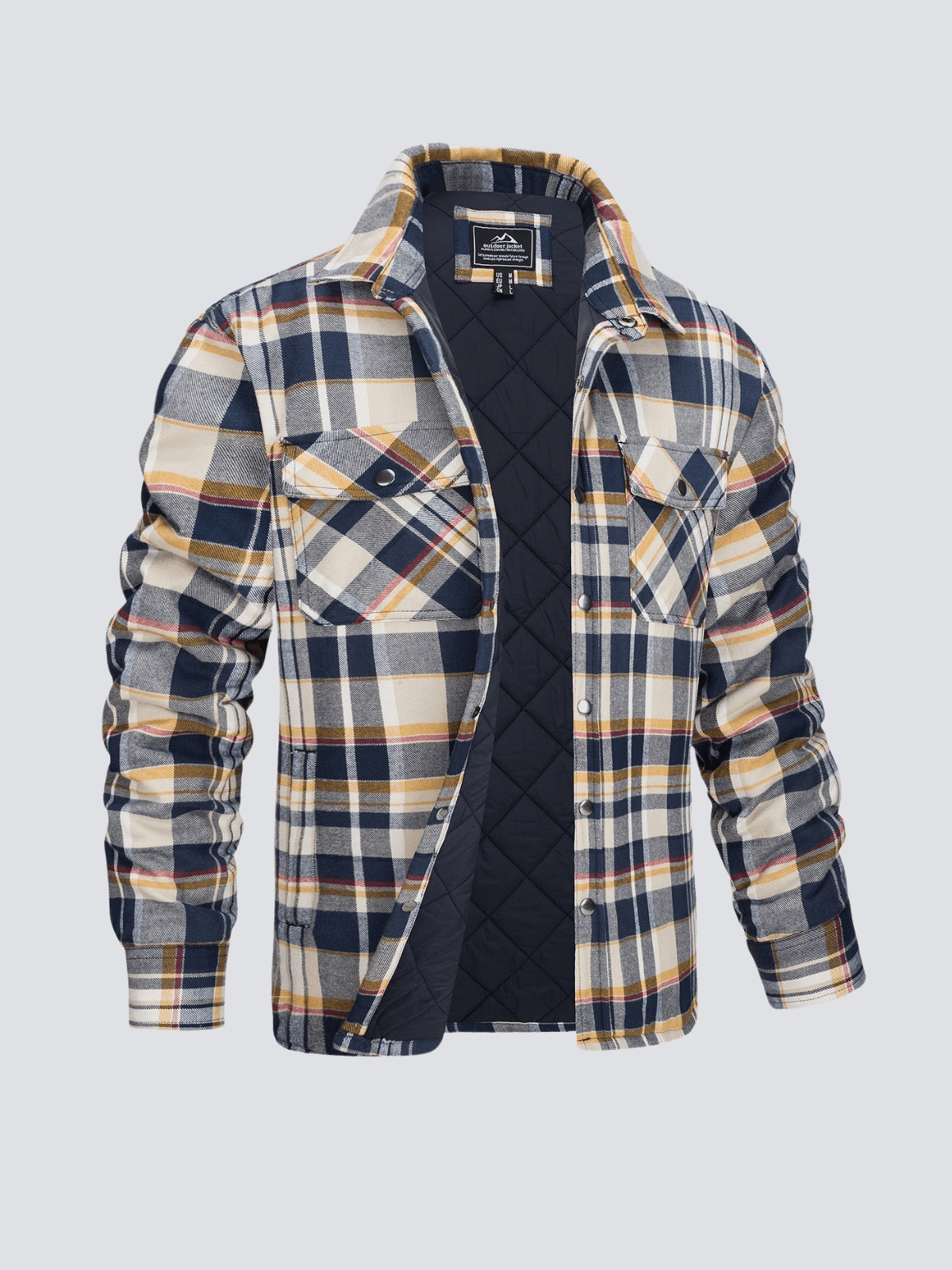 Nathan™ Karierte Flanelljacke