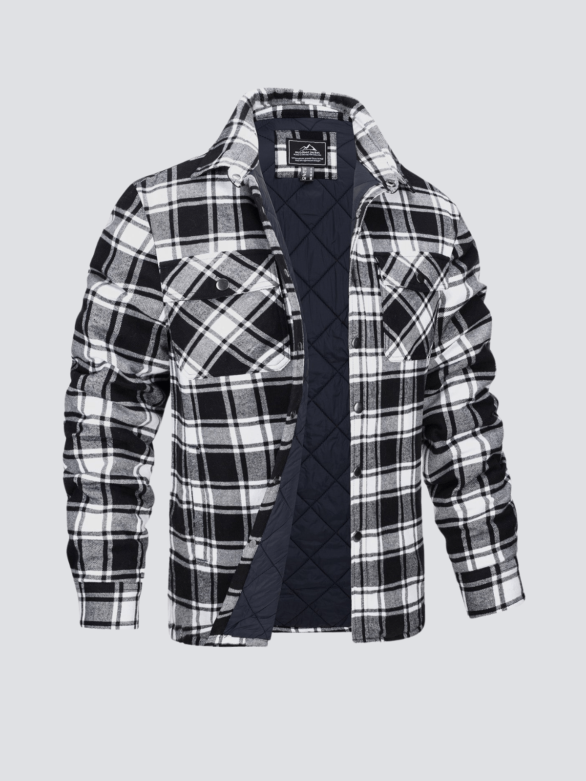Nathan™ Karierte Flanelljacke