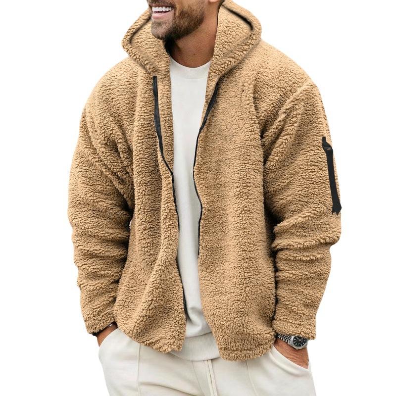 Warme, lockere Jacke für Herren