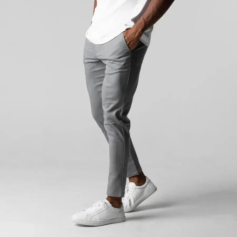 Herren Slim-Fit Chinohose – Elegante Business- & Freizeit-Hose, Modernes Design