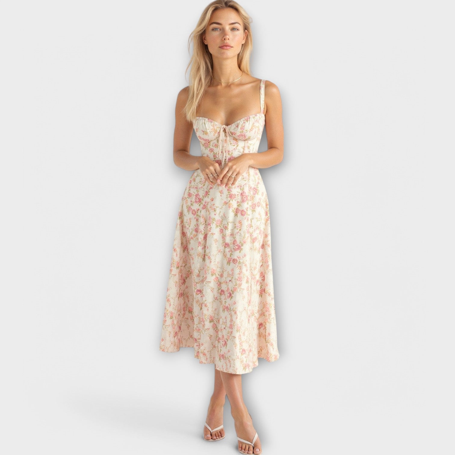 Kiana - Korsett Midikleid