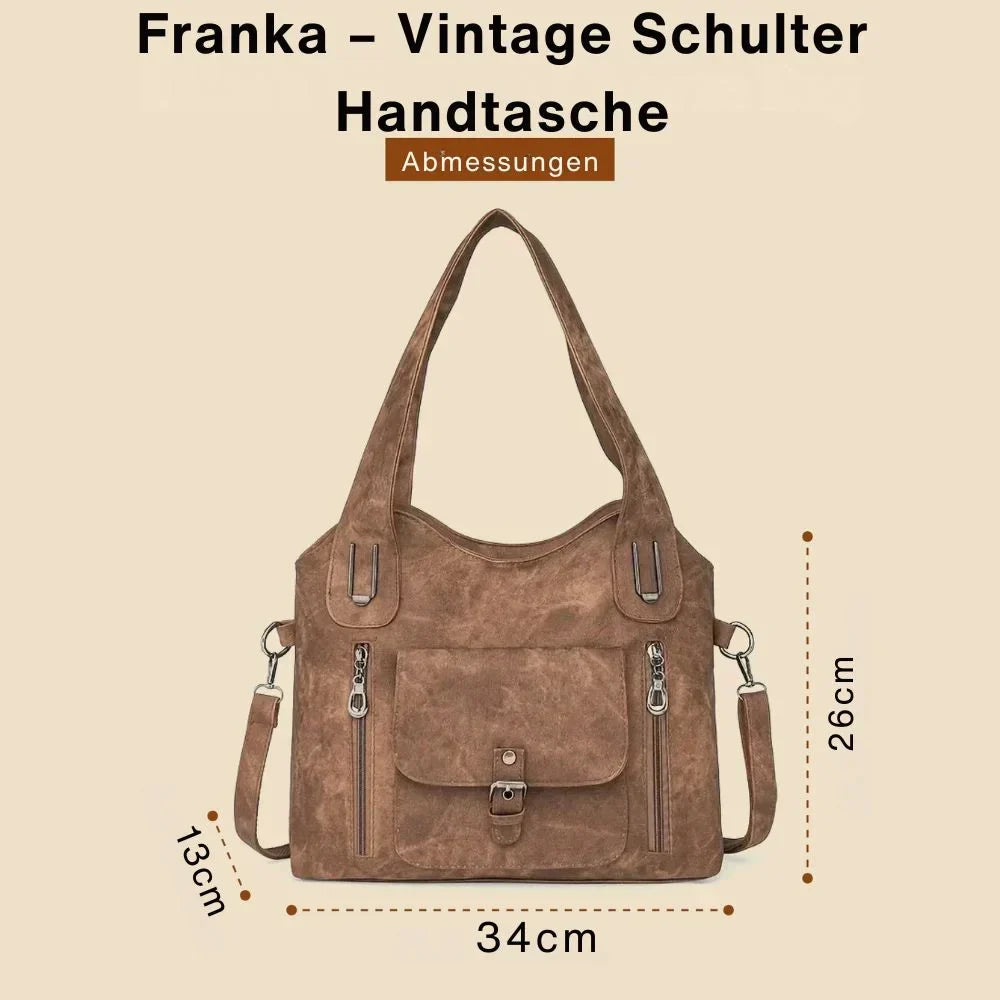 Franka – Vintage Schultertasche