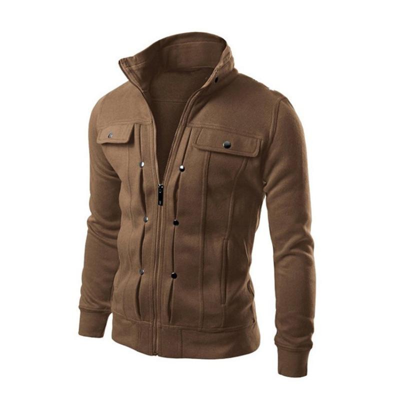 Stehkragenjacke für Herren
