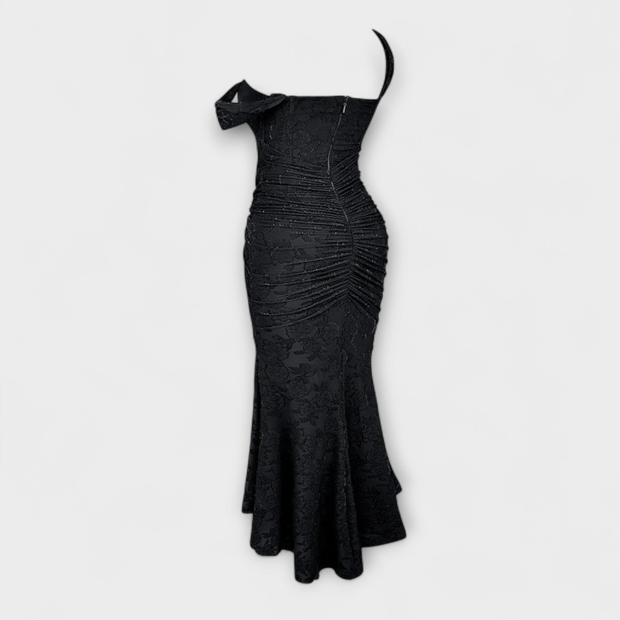 Renske - Langes Kleid mit Eleganten und Raffinierten Korsett