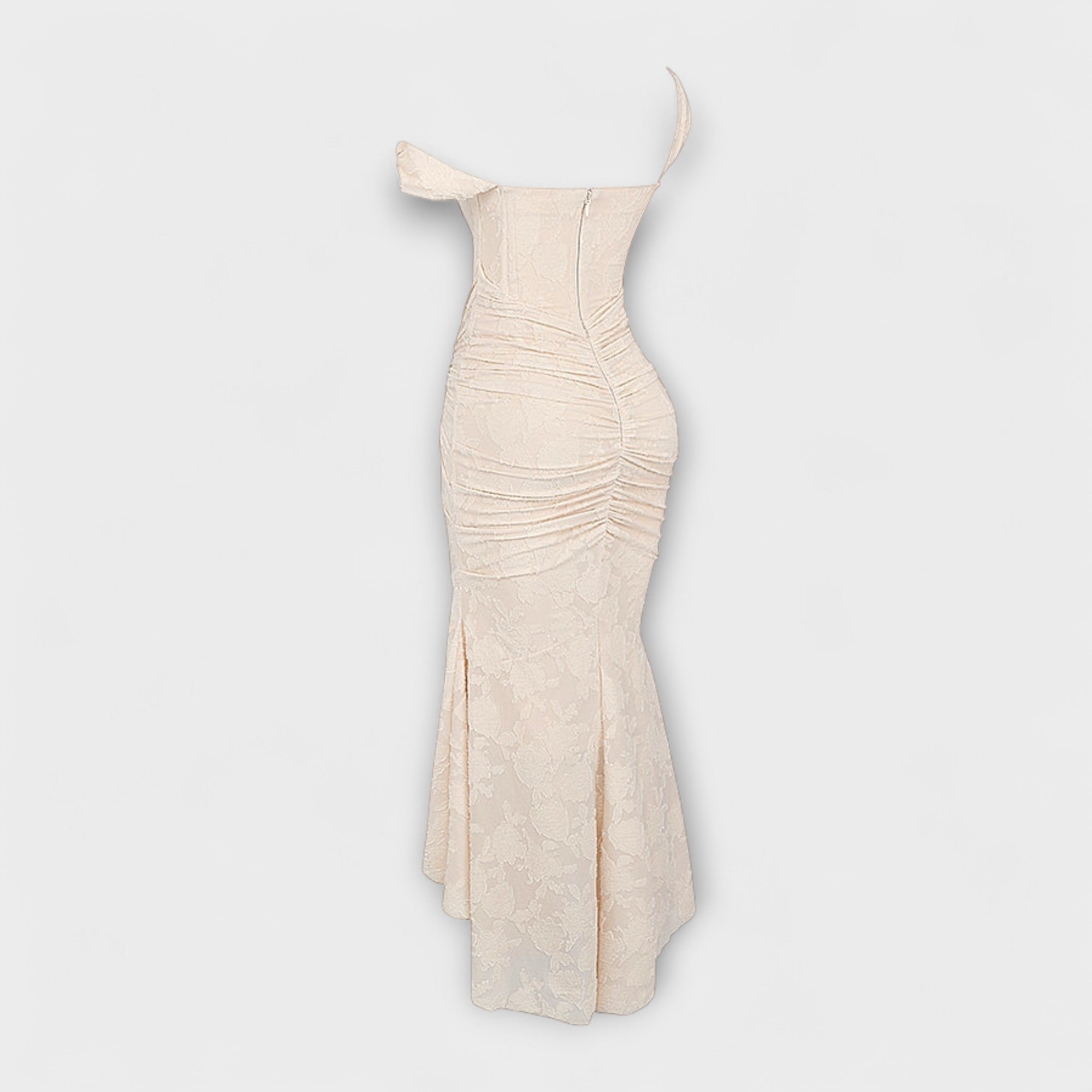 Renske - Langes Kleid mit Eleganten und Raffinierten Korsett