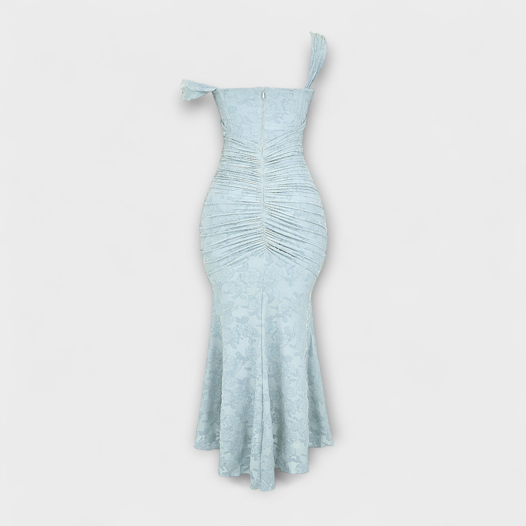 Renske - Langes Kleid mit Eleganten und Raffinierten Korsett