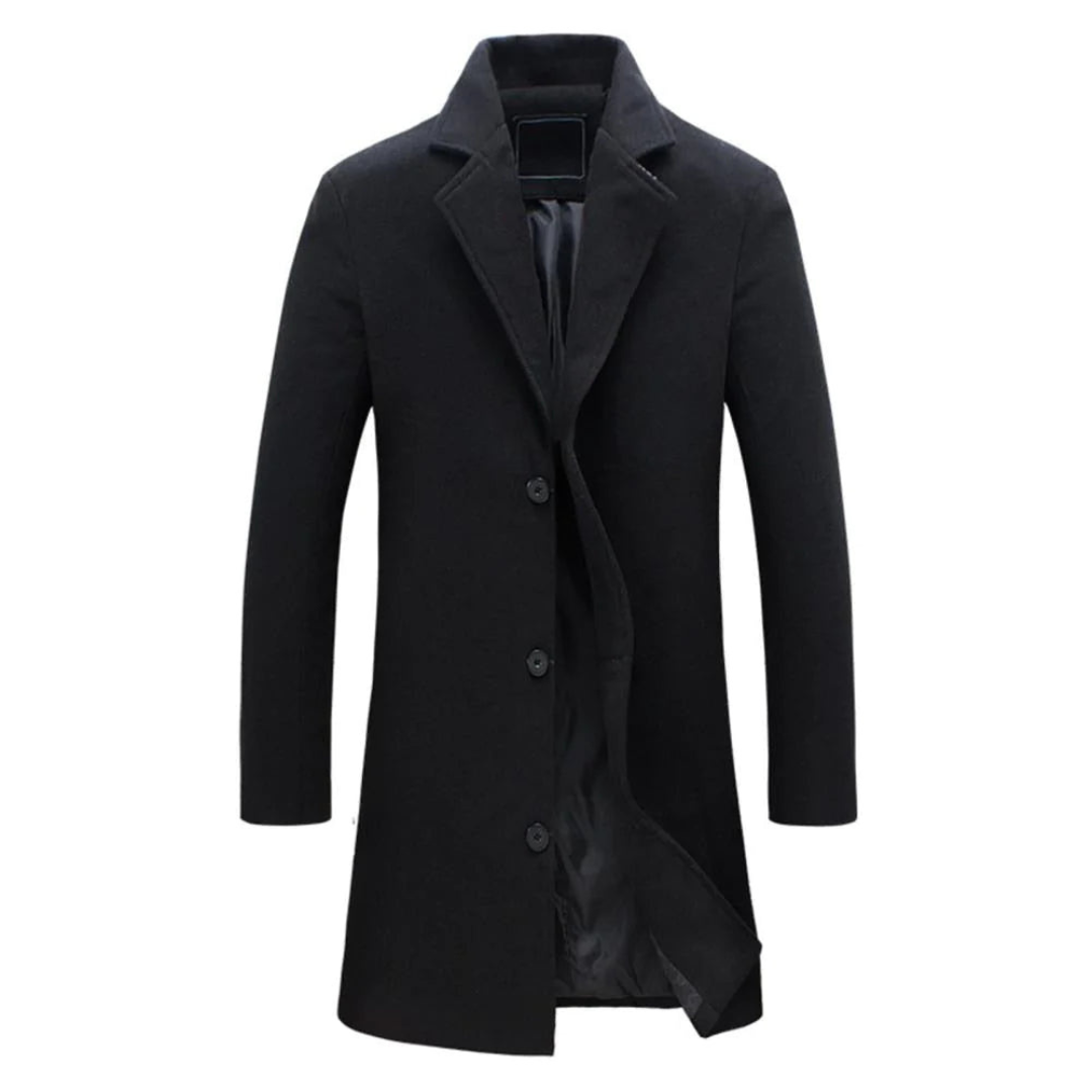 Langer Trenchcoat für Herren