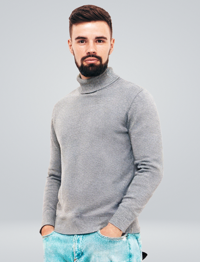 Mika München | Pullover mit Kragen