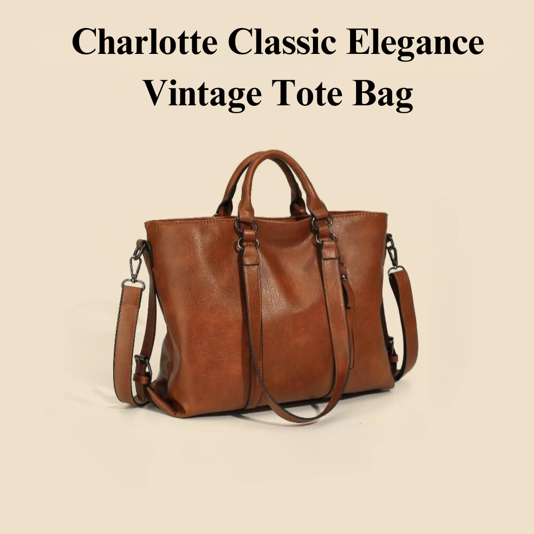 Charlotte | Vintage-Tote mit klassischer Eleganz