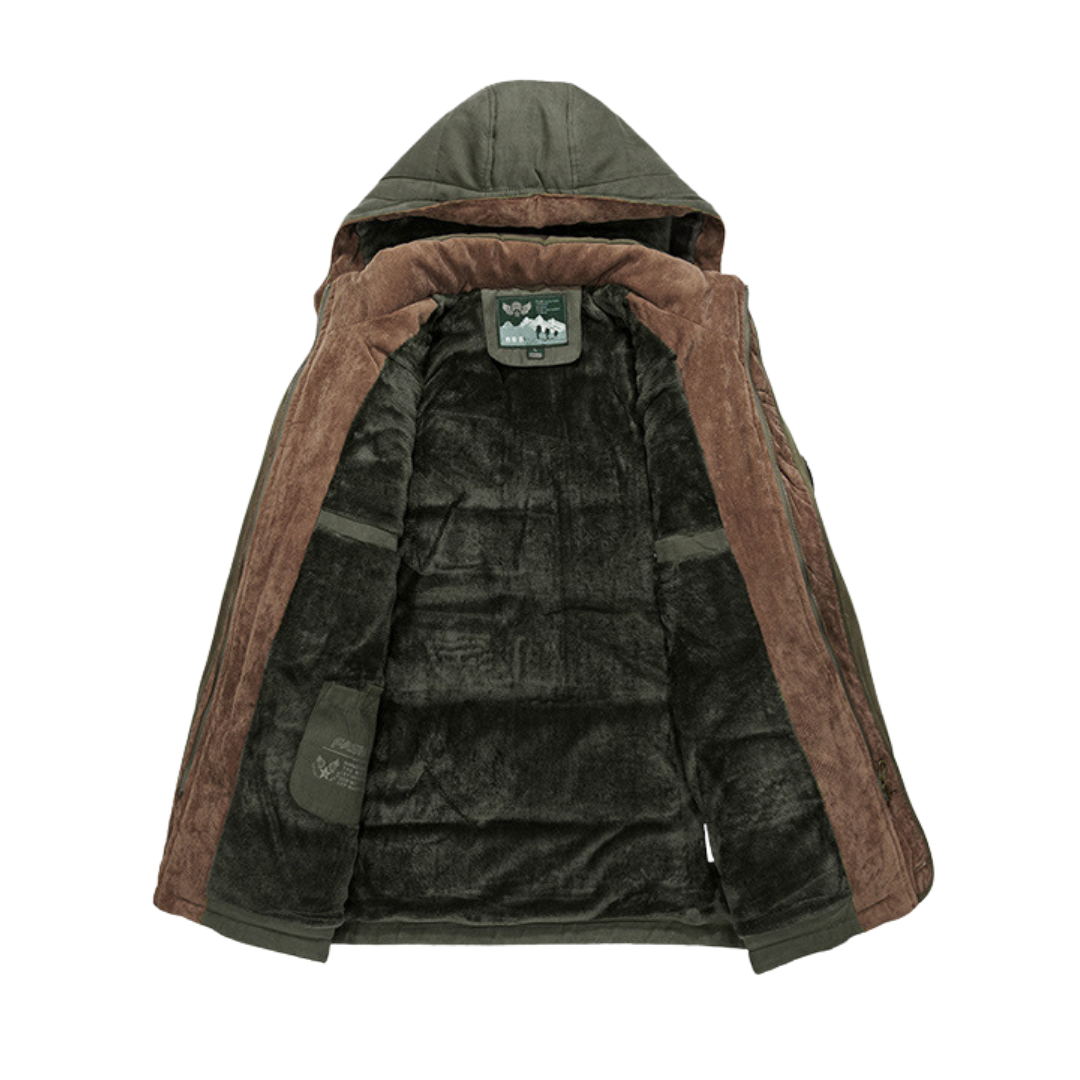 Maximilian™ Fleece-Futter Winterjacke Letzter Tag 80% Rabatt!