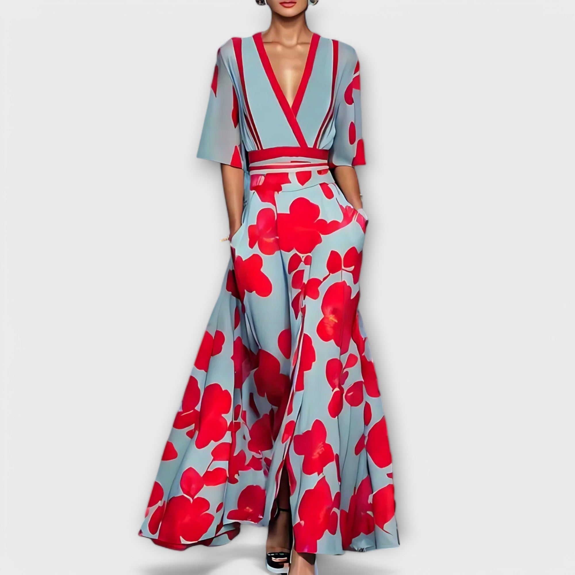 Vittoria™ | Elegantes Floral-Kleid