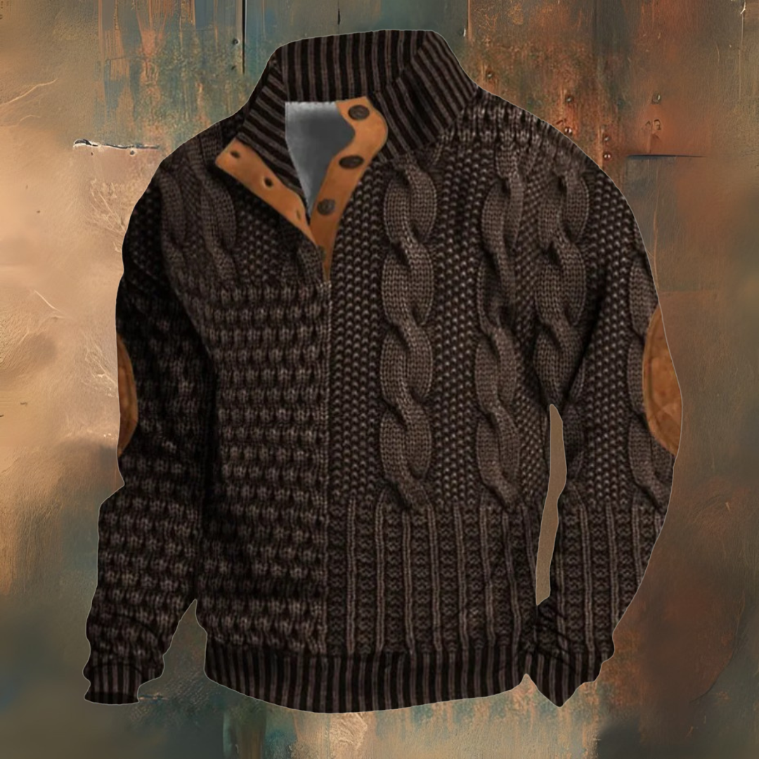 Renaud | Bedruckter Pullover