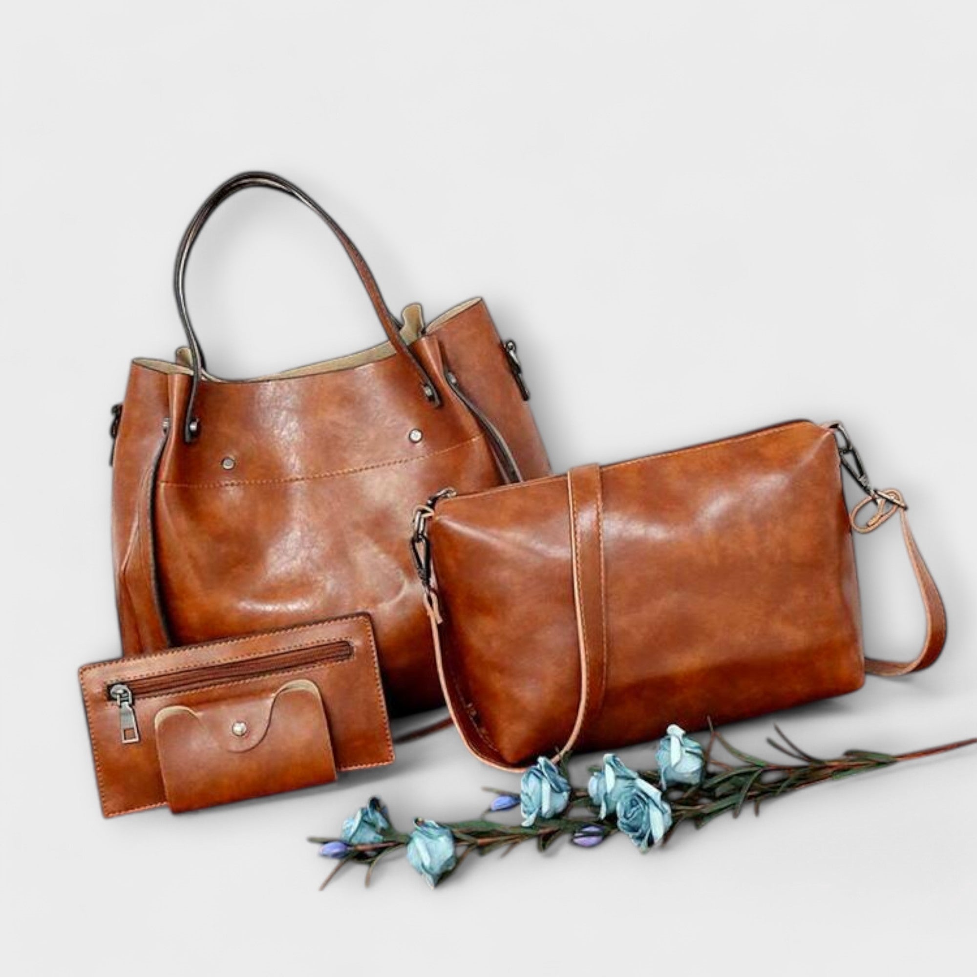 Aurora. - 4-teiliges Vintage-Taschen-Set