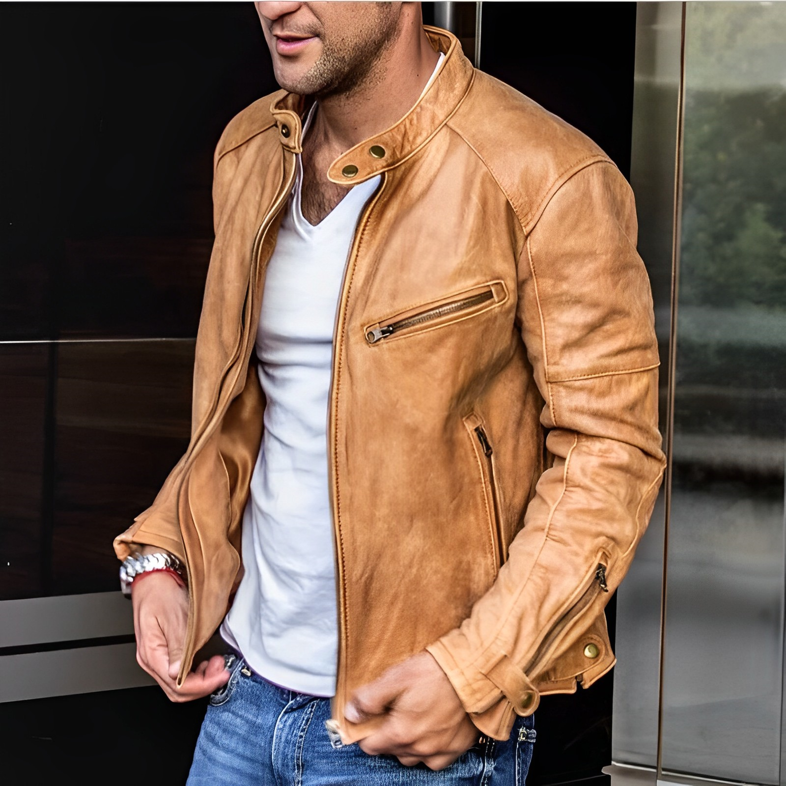 Reißverschlussjacke für Herren