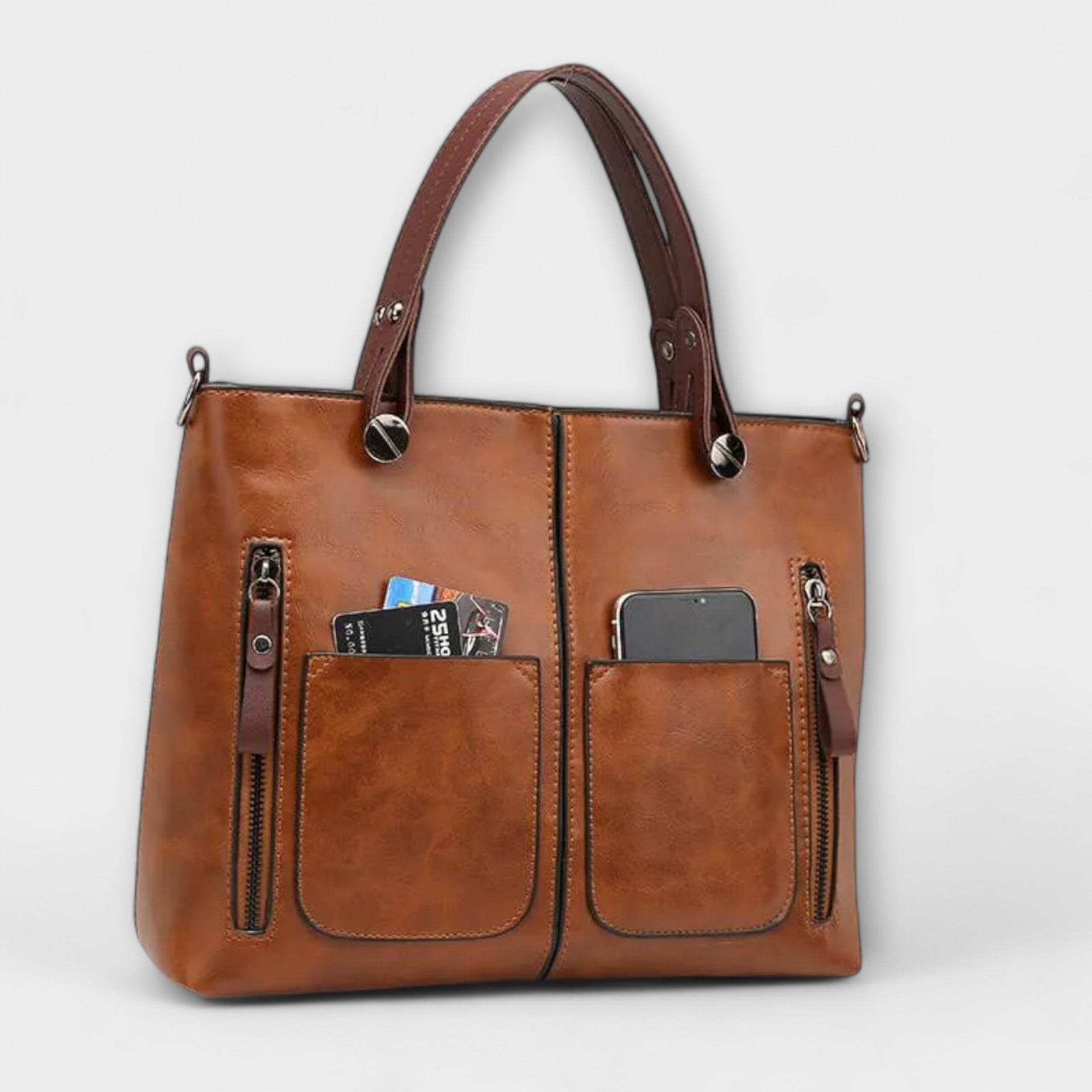 Serenya - Elegante Lederhandtasche