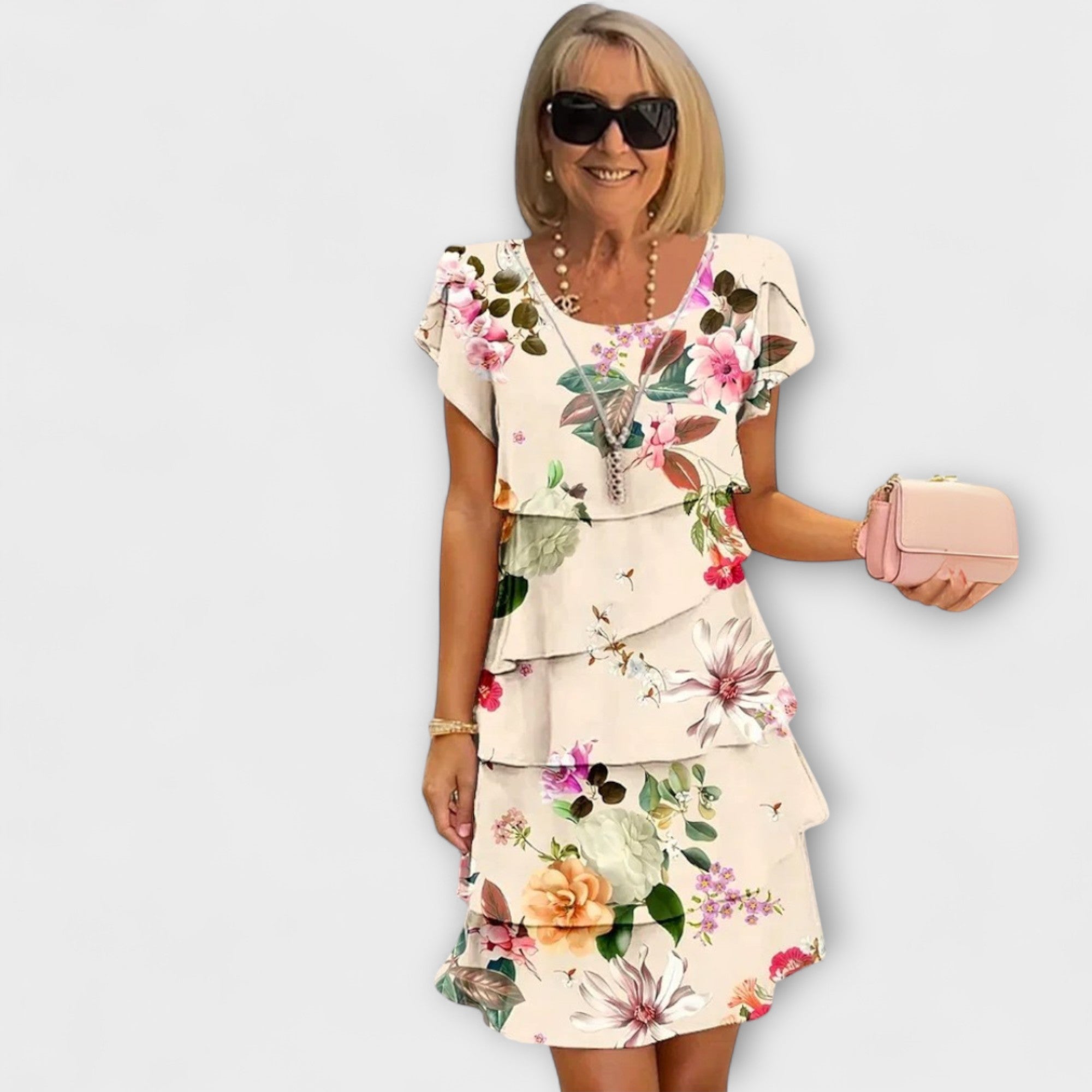 Aurora - Florales Eleganzkleid