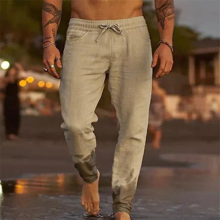 Brett – Lässige Herren Strandhose aus Baumwolle und