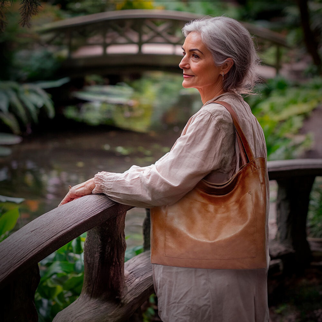 Samantha | Luxuriöse Schultertasche Grandeur