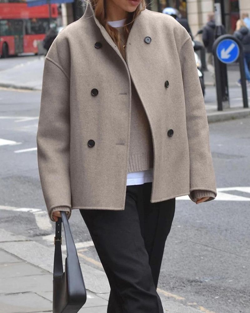 Anaia - Oversized Jacke im Französischen Stil