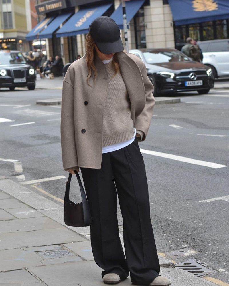 Anaia - Oversized Jacke im Französischen Stil