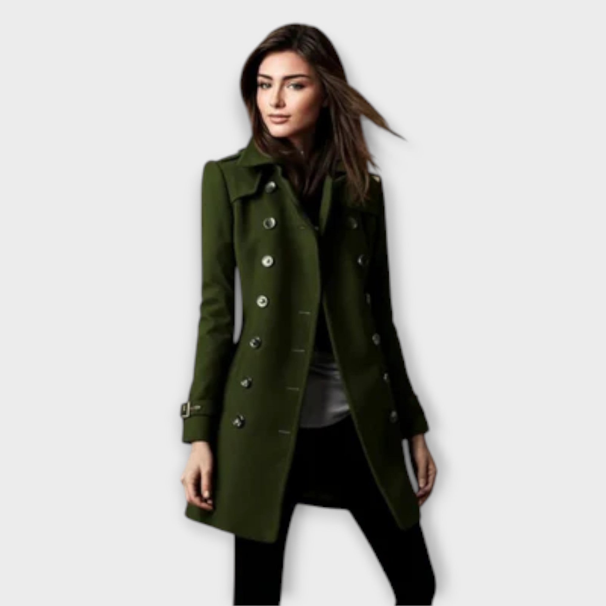 Aurora - Doppelreihiger Trenchcoat