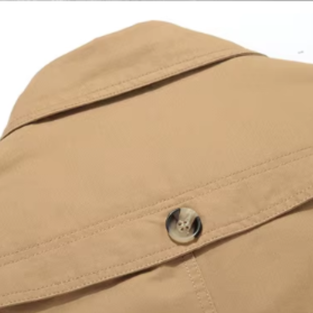 Karel – Eleganter gepolsterter Trenchcoat