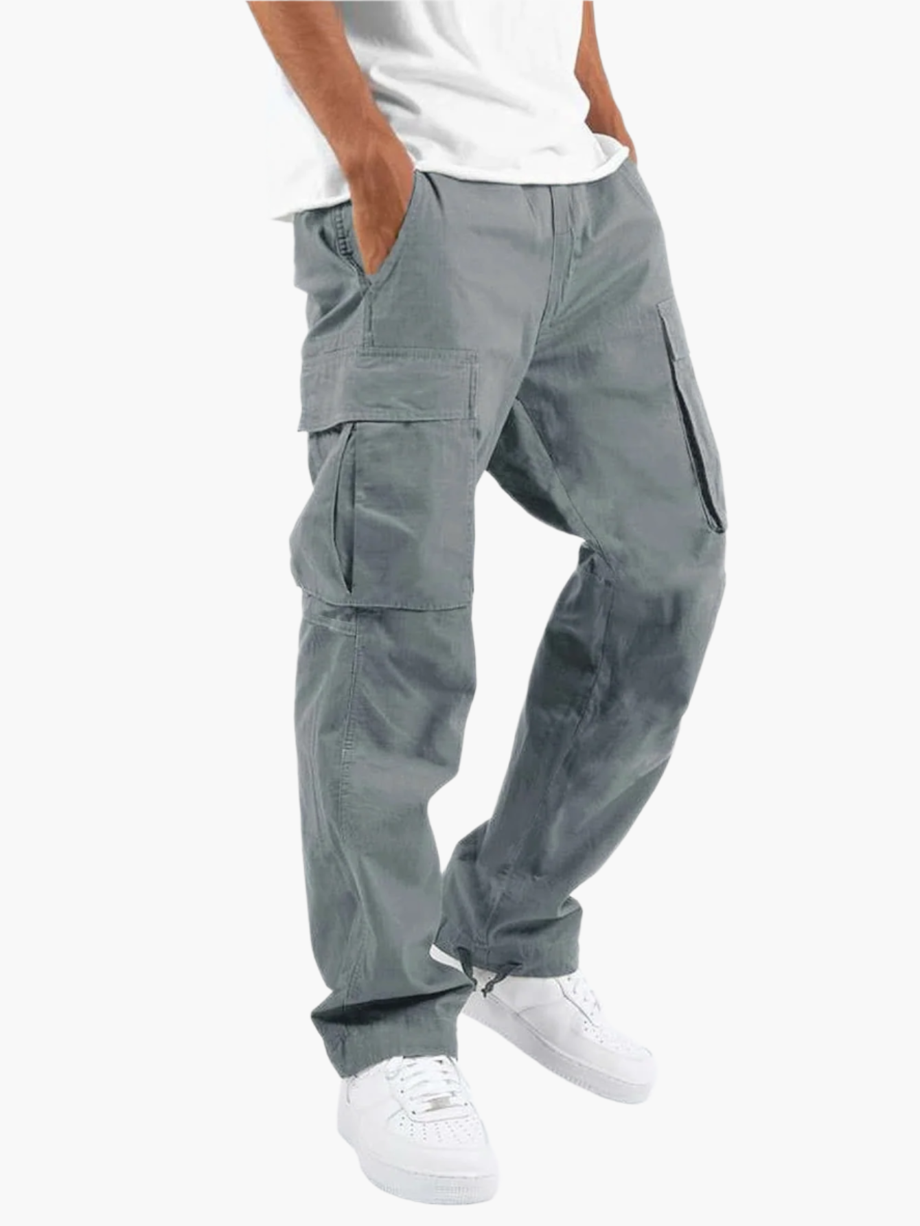 Herren Cargo Hose – Lässige Streetwear mit vielen Taschen für Alltag und Freizeit