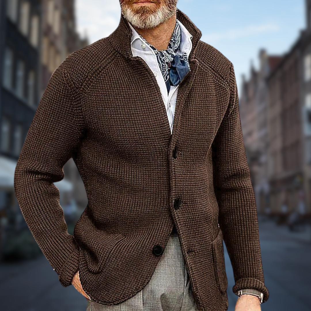 Nicolas™ - Weicher und eleganter Herren-Cardigan Letzter Tag 80% Rabatt!