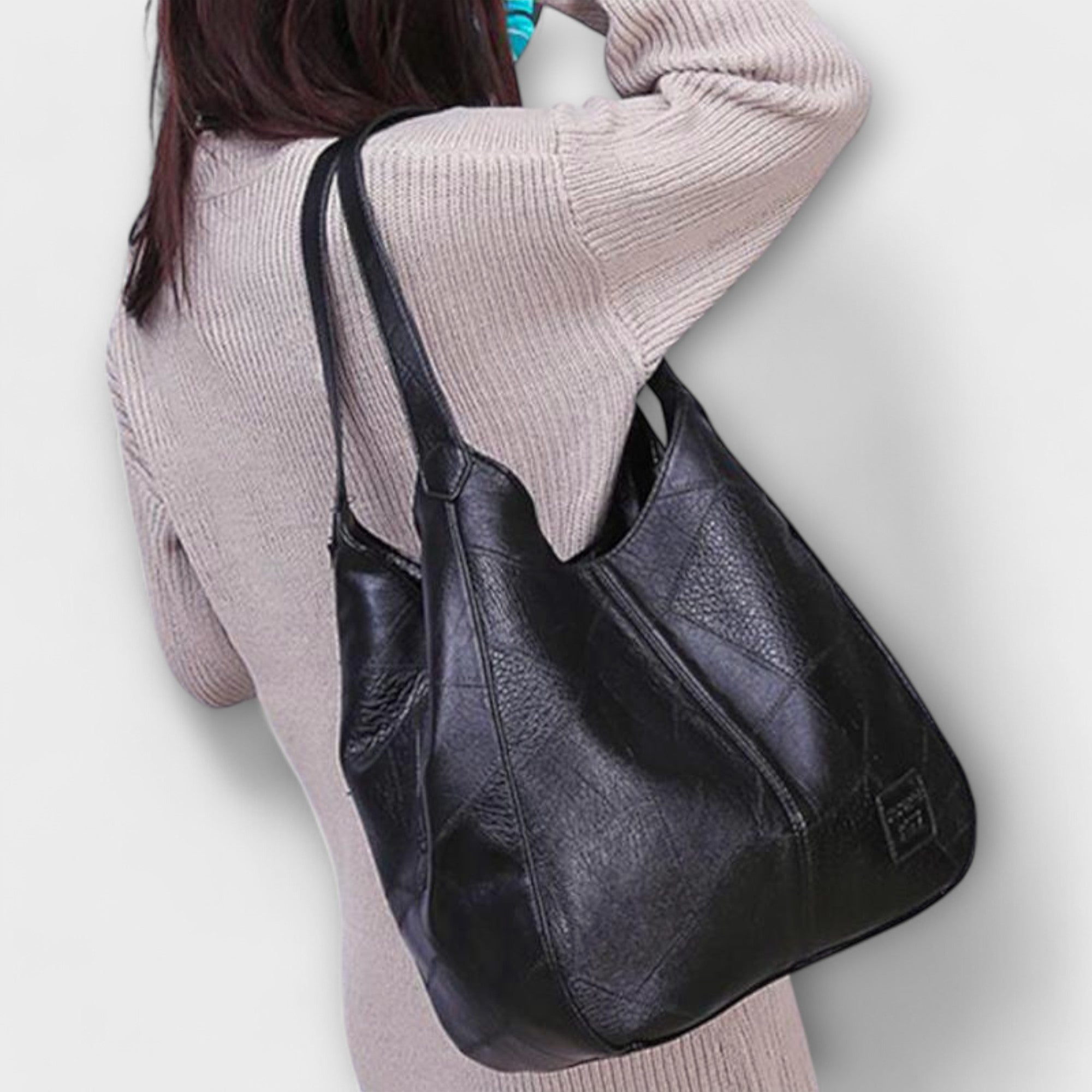 Aurora. - Vintage-Ledertasche
